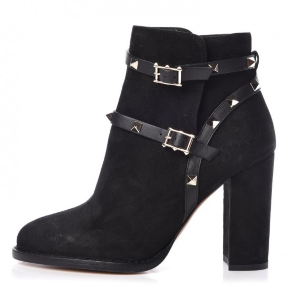 Valentino rock studded booties
